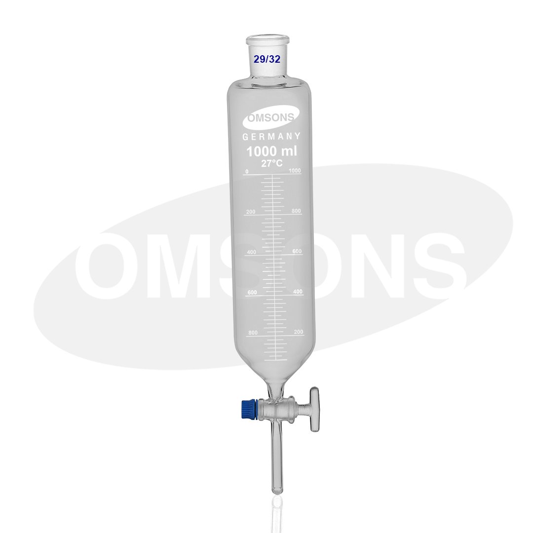 Dropping Funnels Graduated with Rotaflow Stopcock 